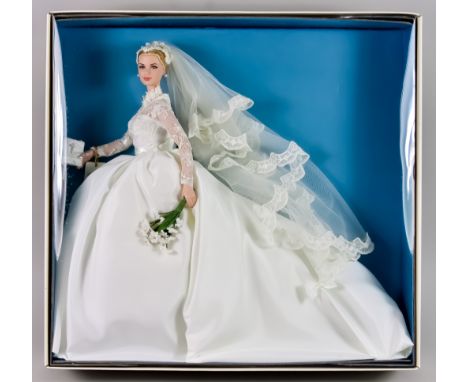 Mattel Barbie Silkstone Doll, "Grace Kelly - The Bride", 2011, Serial No. T7942, NRFBBox is dusty