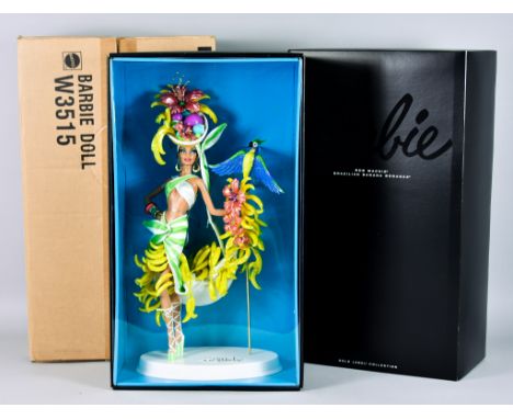 Mattel Barbie Doll, designed by Bob Mackie, "Brazilian Banana Bonanza", 2012, Serial No. W3515, NRFB