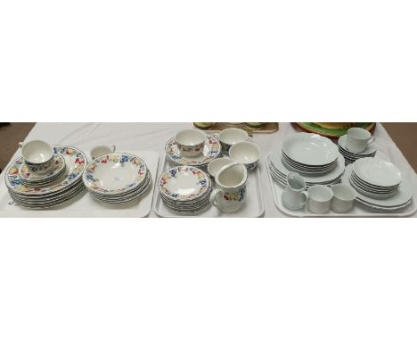 A Villeroy &amp; Boch  "Melina" part dinner and tea service; a Limoges "Phillippe" similar 