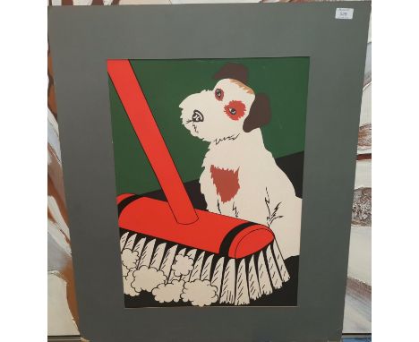 Erik Drummond: 'My Patch', signed limited edition polychromatic print, signed in pencil bottom right, 24/25 