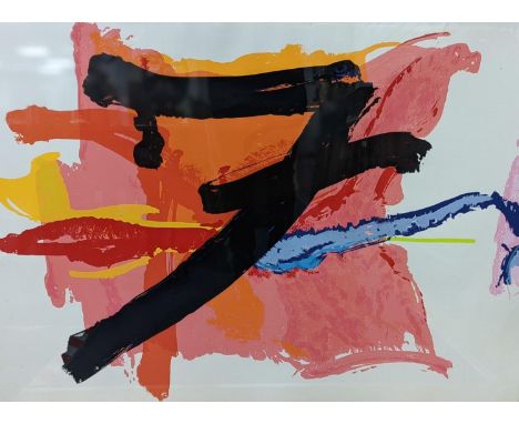 Vanda Harvey (1957-), artist proof print, 'Flame', signed in pencil and dated '90, 75 x 105cm