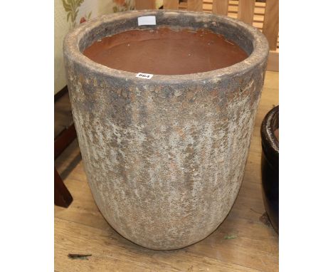 An 'Atlantis' garden planter H.60cm