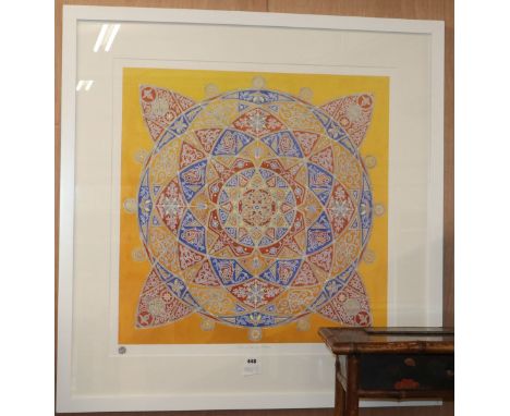 Stephen Meakin, limited edition print, ' The Star of Mira', signed and dated '17, 75 x 74cm