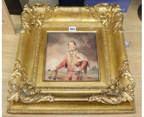 Attributed to Thomas Heaphy (1775-1835), three-quarter length portrait of Stapleton Cotton, 1st Viscount Combermere, depicted