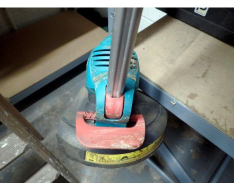 Bosch 18v lithium strimmer, with charger. All electrical items in this lot have been PAT tested for safety and have passed. T