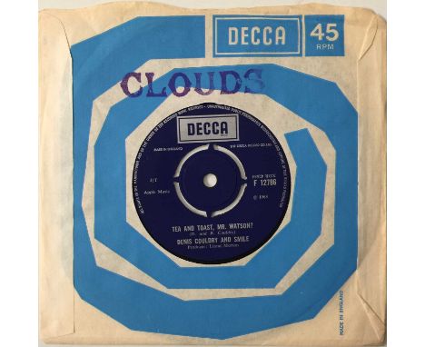 DENIS COULDRY AND SMILE - PENNY FOR THE WIND 7" (DECCA - F 12786). A tasteful copy of Denis Couldry And Smile - Penny Fo The 