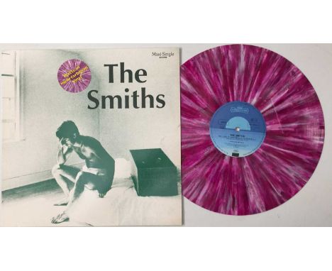 THE SMITHS - WILLIAM, IT WAS REALLY NOTHING 12" (LIMITED MARBLE VINYL - INTERCORD - INT 125.219). A scarce, limited edition m