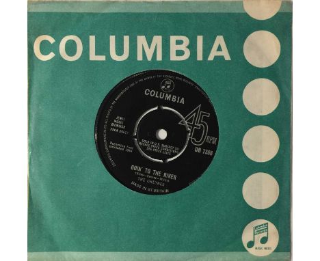 THE CHEYNES - GOIN' TO THE RIVER 7" (COLUMBIA - DB 7368). A killer slice of Rock/ Beat from 1964 by The Cheynes to include Go