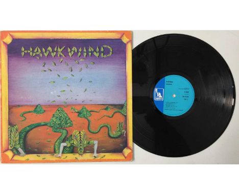 HAWKWIND - S/T LP (UK 1ST PRESS - BLUE LIBERTY - LBS 83348). A scarce, original UK stereo pressing of Hawkwind's self-titled 