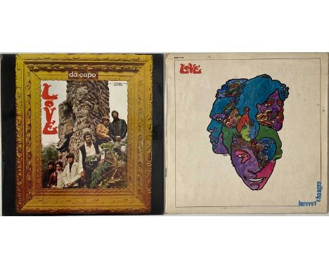 LOVE - UK LP PACK. A wonderful pack of 2 original UK-pressed LPs by West Coast psych legends Love. Titles include Forever Cha