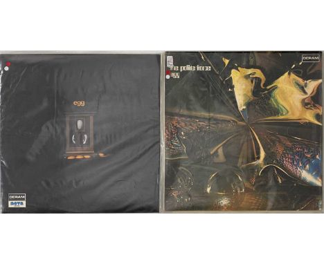 EGG - LP PACK. A wonderful pack of 2 original UK LPs by prog group Egg. Titles include The Polite Force (SML 1074, 1971 UK st