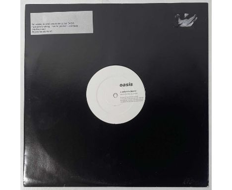 A scarce, original 12" promo copy of Oasis' 1993 single Columbia (CTP 8, 1993 UK s/sided 12" on Creation Records. 1 of only 5
