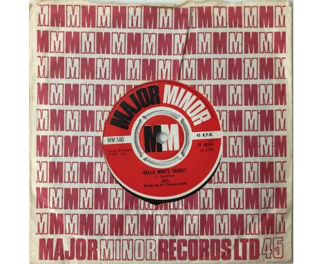 JULY - HELLO WHO'S THERE? 7" (MAJOR MINOR - MM 580). A psychedelic slice of 60s Rock here by July to include Hello Who's Ther