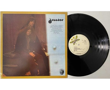 TRACTOR - TRACTOR LP (UK ORIGINAL - DANDELION - 2310 217). Collectable original UK pressing of Tractor's 1972 self-titled LP 