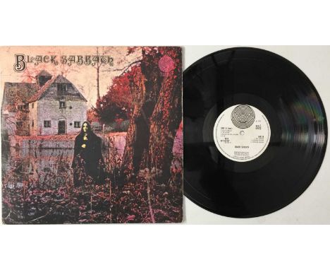BLACK SABBATH - S/T LP (UK 1ST PRESS - VERTIGO SWIRL - PHILIPS - VO6). A scarce, original UK 1st pressing of Black Sabbath's 