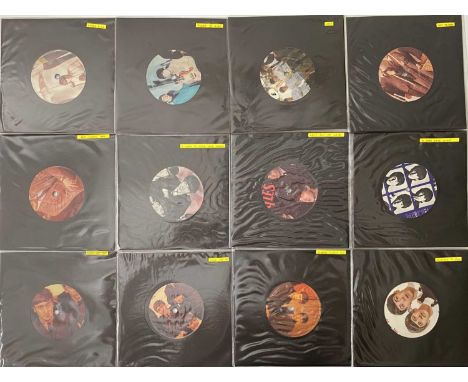 THE BEATLES - PICTURE DISKS - 7" / 12" COLLECTION. A collection of 24 x 7" + 12" to include duplicates. Titles include Love M