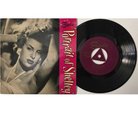 SHELLEY MOORE - PORTRAIT OF SHELLEY (ST.E.P 1). A lovely EP here by Shelley Moore - Portrait Of Shelley (ST.E.P1, 1958). The 