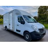 ** SPARES OR REPAIRS ** 2017 RENAULT MASTER LL35 DCI 130 BUSINESS+ 14FT LUTON BOX LOW LOADER