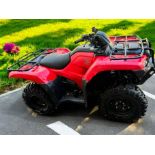 2017 HONDA TRX 420 QUAD BIKE (ATV) FARM 4X4