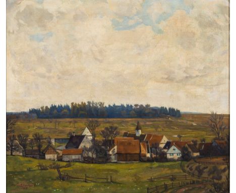   Heinrich Eberhard. 1884 Ellwangen - 1973 Stuttgart. Studierte an der Stuttgarter Akademie; Meisterschüler von Adolf Hölzel.