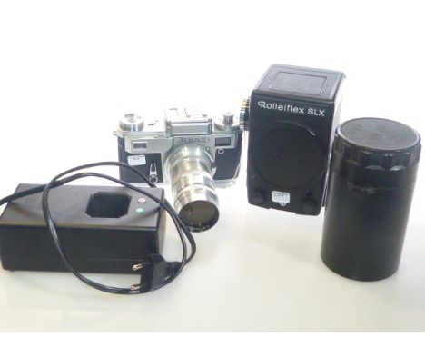 Rolleiflex SLX camera and another camera