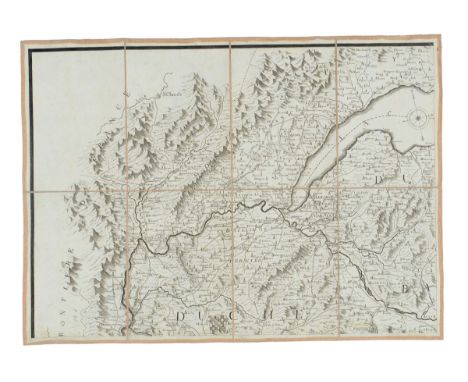 Borgonio, Giovanni Tommaso, Carta Corografica degli Stati di S. M. il re di Sardegna data in luce dall’ingegnere Borgonio nel