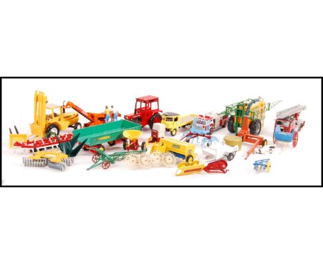 A collection of farm related diecast consisting of mostly Britains along with Siku etc. Models to include: Tractor, lead hors