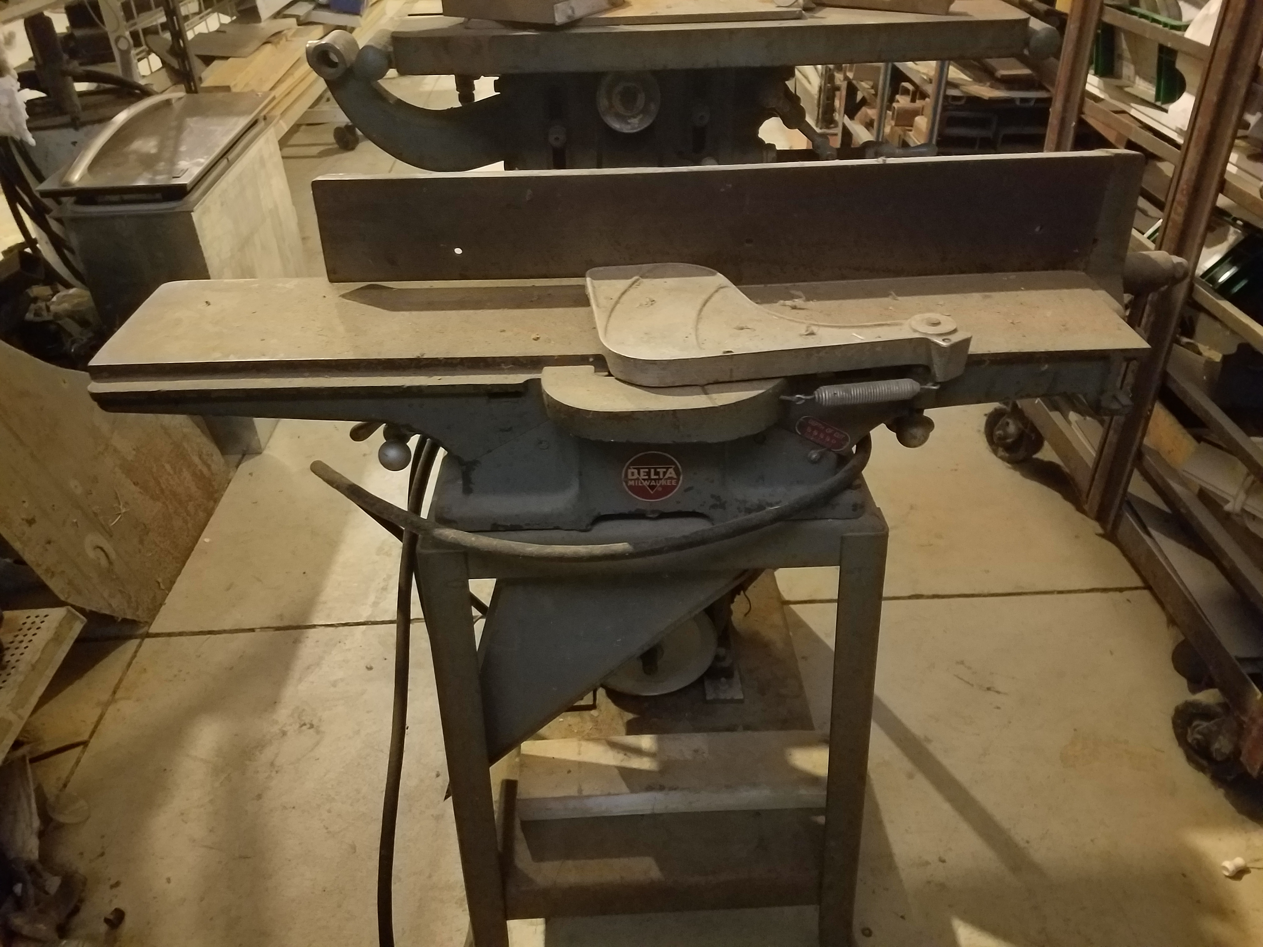 Delta Vintage Woodworking Table Saw and Jointer Combination, with Fence