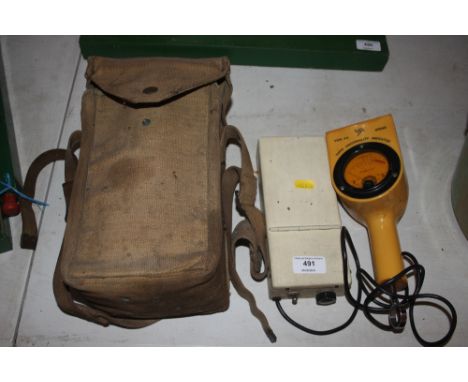 An engine tester with canvas case