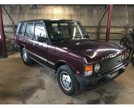 Range Rover Classic 300 TDi Vogue SE 2.5 Manual. 1994.&nbsp; Registration L393 SNW.&nbsp; Mileage showing 176,700. Chassis nu