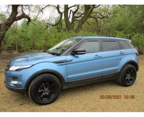 Make &amp; Model: Range Rover Evoque Pure TDate of Reg: FJ59 KATColour: Bluecc: 2179MoT: 05-07-2021Fuel Type: DIESELMileage: 