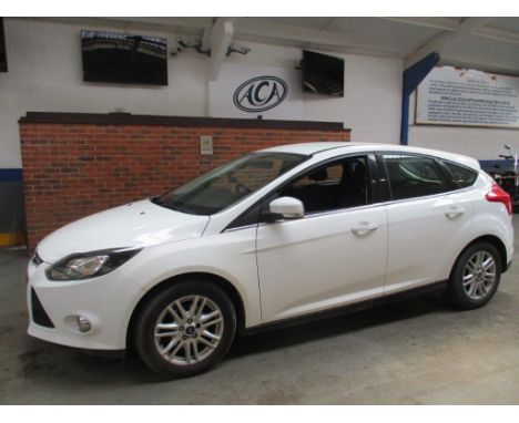 Make &amp; Model: Ford Focus Titanium 125Date of Reg: YS62 MKPColour: Whitecc: 1596MoT: 21-11-2021Fuel Type: PETROLMileage: 1
