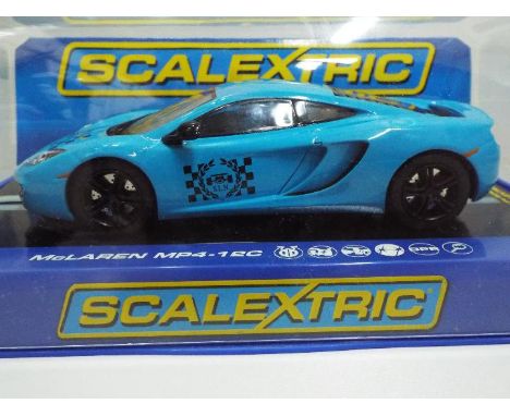 Scalextric / SLN - Slot Car model in 1:32 Scale - # C3329 McLaren MP4-12C. Netherlands collectors club model. Appears mint in