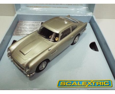 Scalextric - Slot Car model in 1:32 Scale - # C3162A Aston Martin DB5 Featuring James Bond 007. The car used in Casino Royale