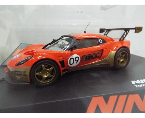 Ninco - NSCC - Limited Edition 002 of 500 - Slot Car model in 1:32 Scale - # 50550 Lotus Exige GT3 NSCC 2009. Included in the