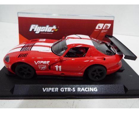 FlySlot - Slot Car model in 1:32 Scale - # 031201 Viper GTR-S Racing. Appears mint in presentation case.(This description doe