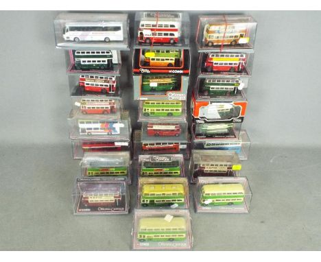 Corgi Original Omnibus - A collection of 25 x boxed bus models in 1:76 scale including limited edition # 45109 MCW Metrobus M