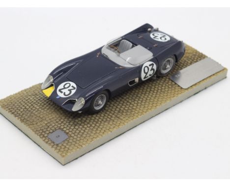 MPH Models - # 1301 - A boxed 1:43 scale resin model Talbot-Maserati Le Mans car from 1957 as driven by Bruce Halford. Tim Dy