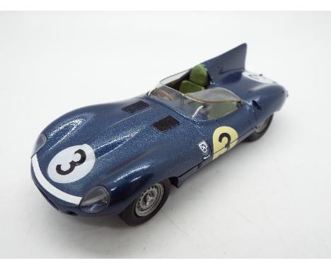 Provence Moulage - MPH Models # 215 - A boxed 1:43 scale resin model Jaguar D Type Shortnose 1956 Le Mans winner driven by Ro