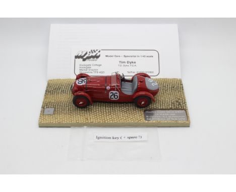 MPH Models, Tim Dyke - A boxed MPH Models #1462 Fraser Nash 'High Speed' Le Mans 1949 N.Cullan / HJ Aldington 3rd Overall at 