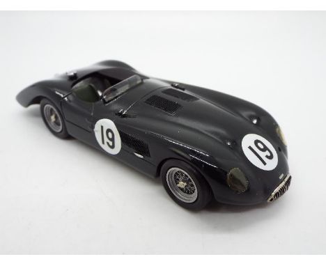 Provence Moulage: MPH Models, Tim Dyke - A boxed 1:43 scale resin Provence Moulage / MPH Models #171 Jaguar C Type (Long Nose