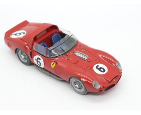 MPH Models, Tim Dyke - A boxed MPH Models #1266 1:43 scale resin and alloy Ferrari TRi 330LM Le Mans Winner 1962 O.Gendebien 