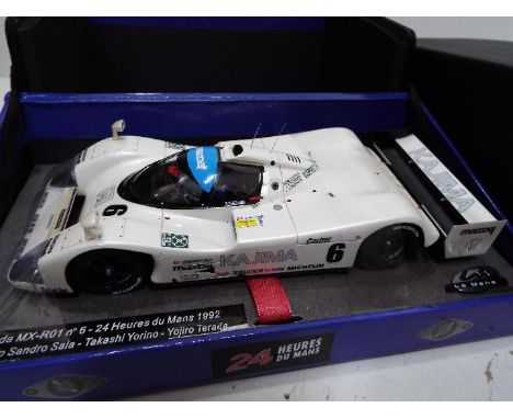 Le Mans - Slot Car in 1:32 Scale - Mazda MX-R01 No. 6 - 24 Hour Du Mans 1992. Drivers Sala, Yorino and Terada. Appears mint i