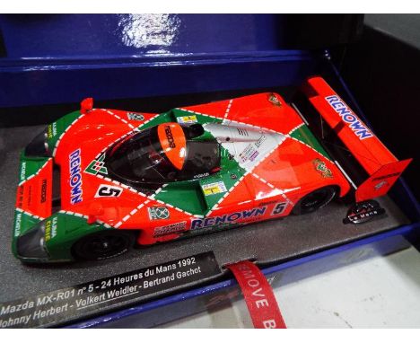 Le Mans - Slot Car in 1:32 Scale - Mazda 787 B No. 55 Winner - 24 Hour Du Mans 1991. Drivers Weidler, Herbert and Gachot. App