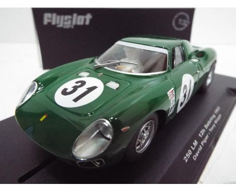 FlySlot - Slot Car model in 1:32 Scale - # F02104 250 LM 12h Sebring 1965. Drivers where Piper / Maggs. Appears mint in prese