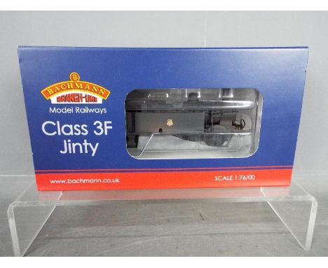 Bachmann Branch-Line - A boxed Class 3F 0-6-0 Jinty tank engine operating number 47314 in factory weathered finish in BR blac