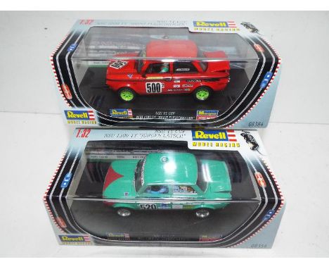 Revell - 2 x Slot Cars in 1:32 scale. # 08384 NSU TT Cup 1000 Heinz Fleischhauer and # 08356 NSU TT Cup 1300 Jurgen Latsch. V