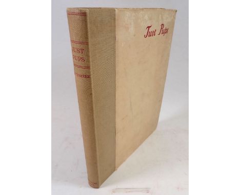 Just Pups, Sketches in Pen &amp; Pencil by K F Barker published by Country Life 1937