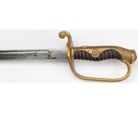 Imperial Japanese NCO's Sword with scabbard, blade rusty.  Sold a/f