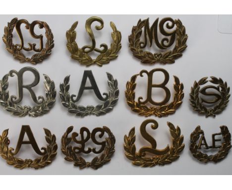 Badges (11) Various Trade Arm Badges. All original includes 1st. Cl. Ammunition Examiner R.A.S.C., 2 Gun Layers, Light Machin